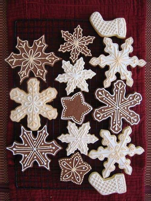 Biscotti zuccherosi di Natale