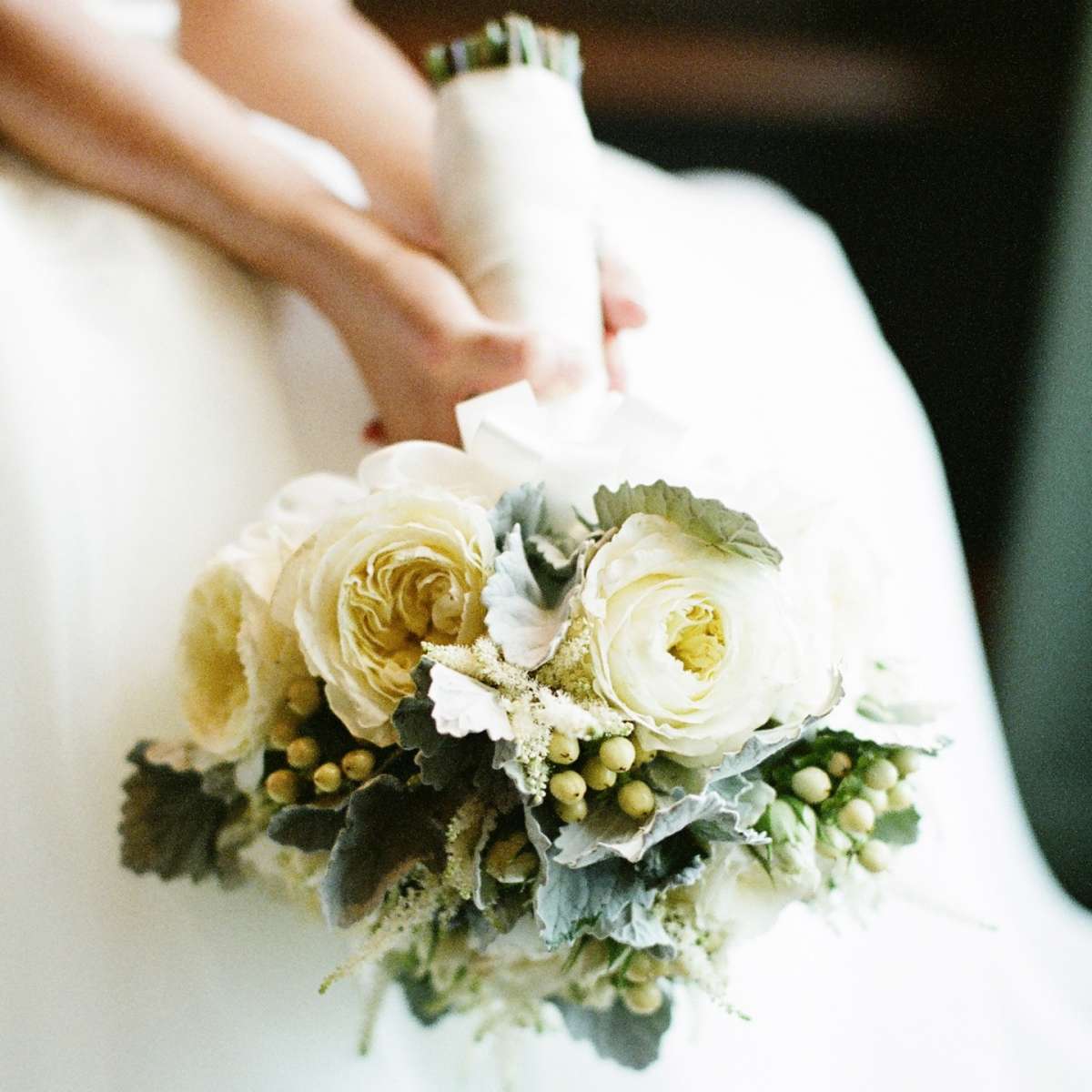 Bouquet sposa invernale raffinato e chic