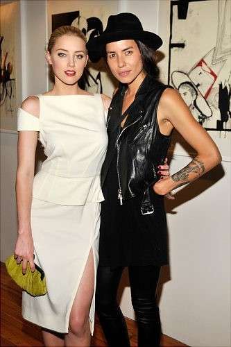 Coppie lesbiche: Amber Heard e Tasya Van Ree