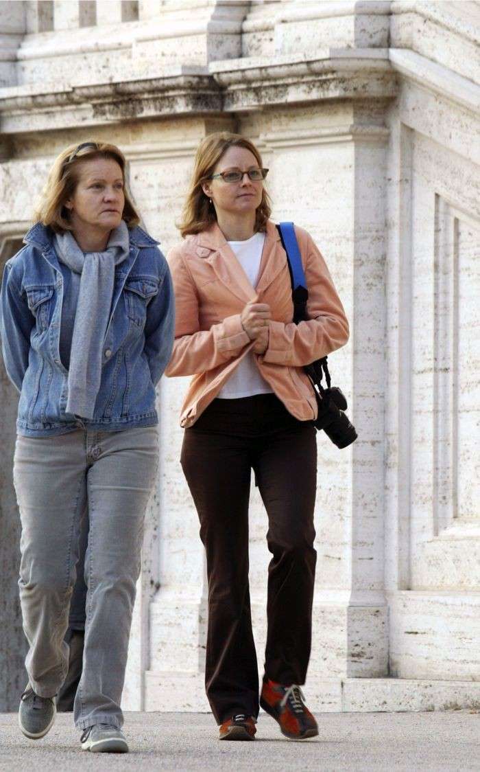 Coppie lesbiche: Jodie Foster e Cydney Bernard