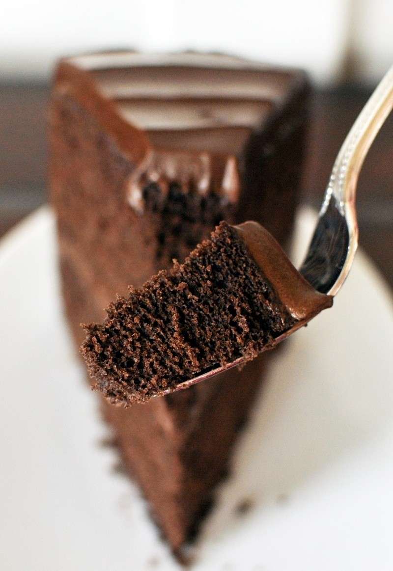 Dolci senza lievito: torta al cioccolato fondente