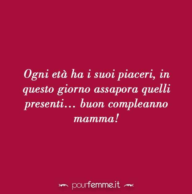 Frasi compleanno mamma 80 anni