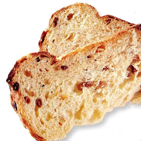 Il panettone fatto in casa con uvetta e canditi misti