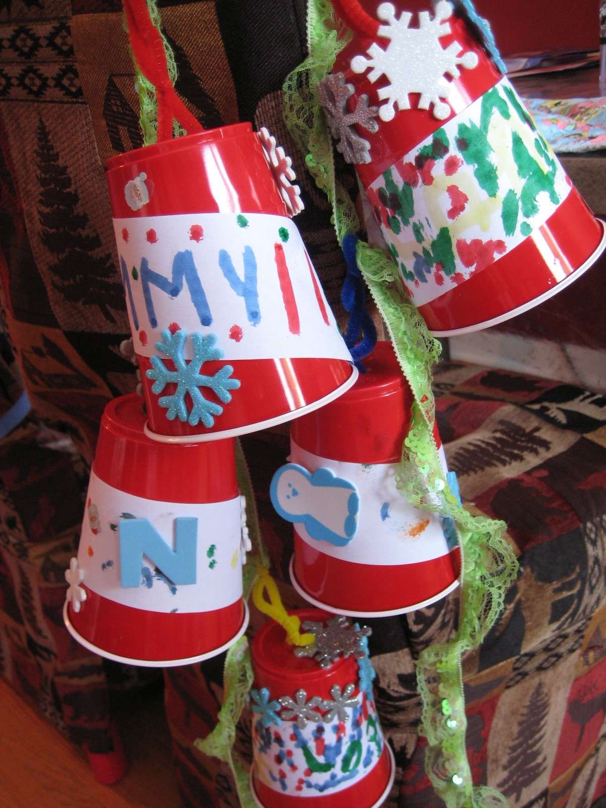 Lavoretti creativi Natale decorazioni
