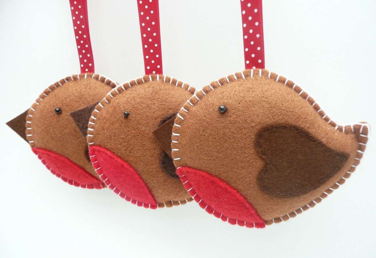 Lavoretti creativi Natale uccellini