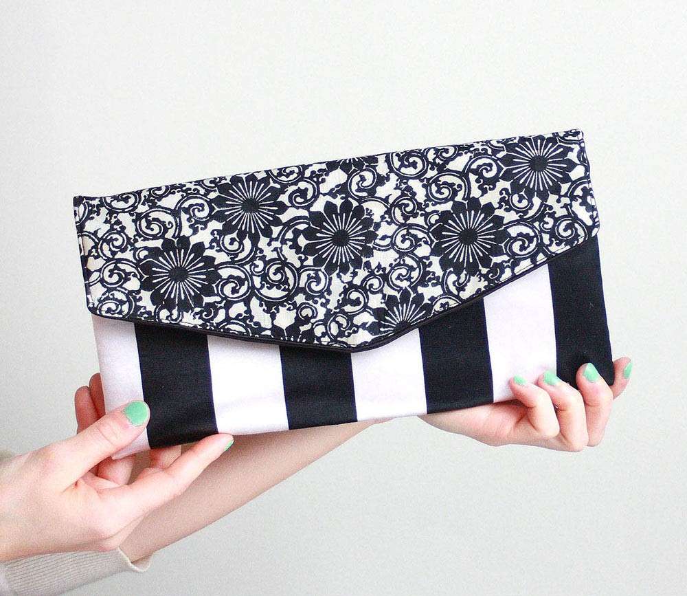 Pochette fai da te black and white