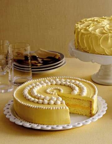 Ricette Bimby, torta al limone decorata