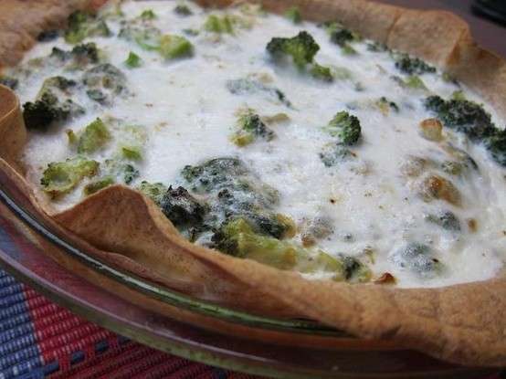 Ricette Bimby, torta salata con broccoli e besciamella