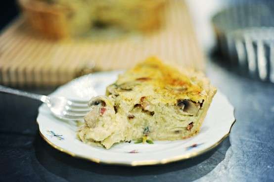 Ricette Bimby, torta salata con cipolle