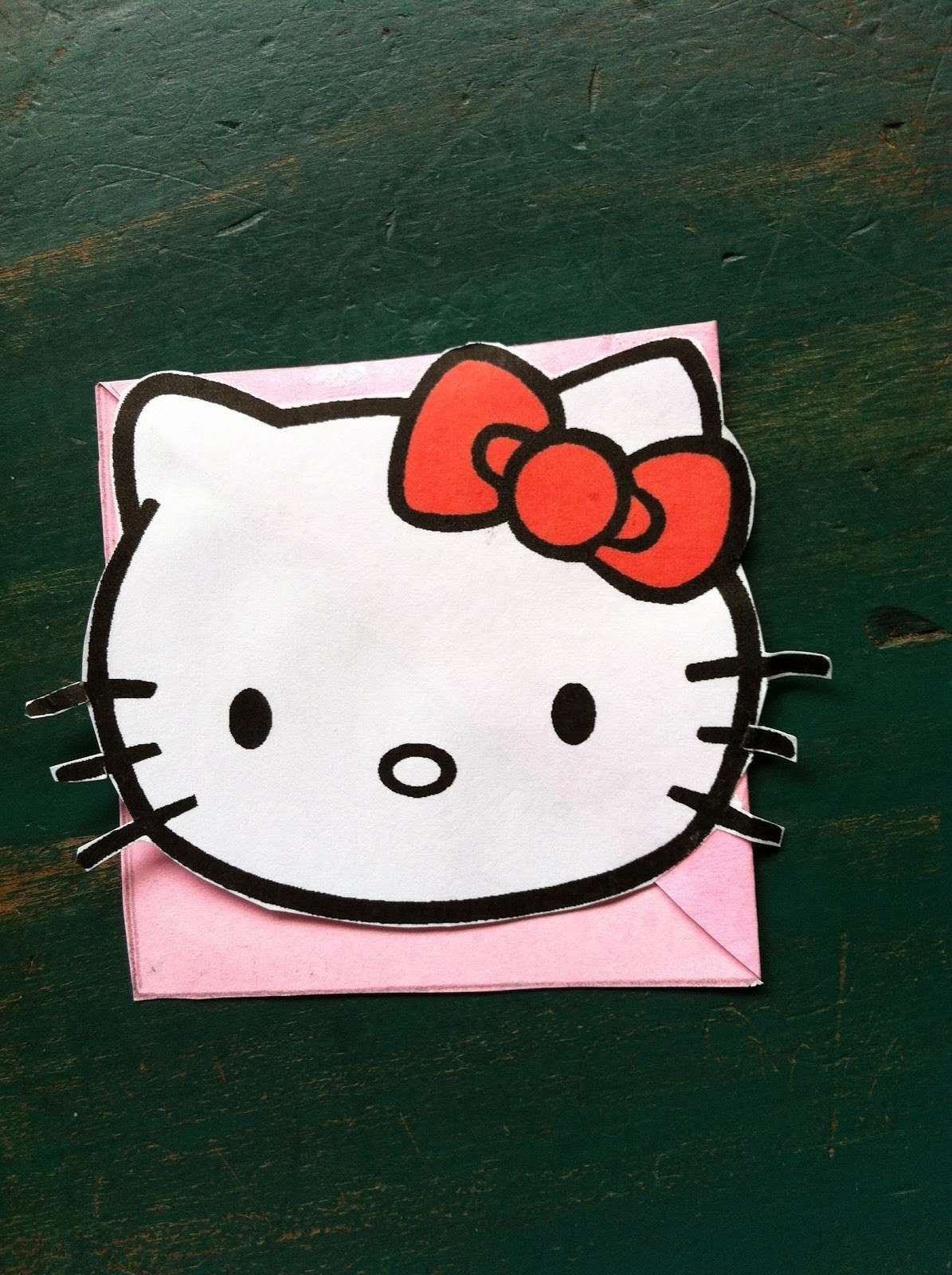 Segnalibro Hello Kitty fai da te