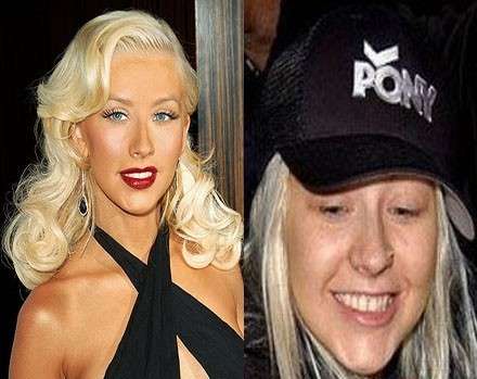 Vip senza trucco, Christina Aguilera