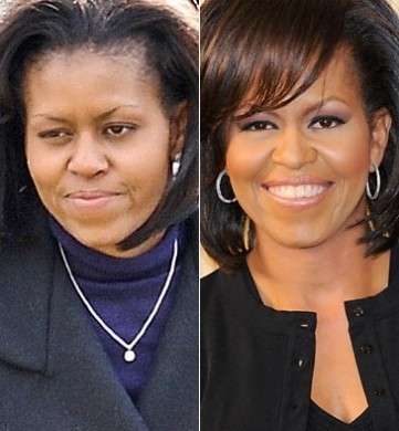 Vip senza trucco, Michelle Obama