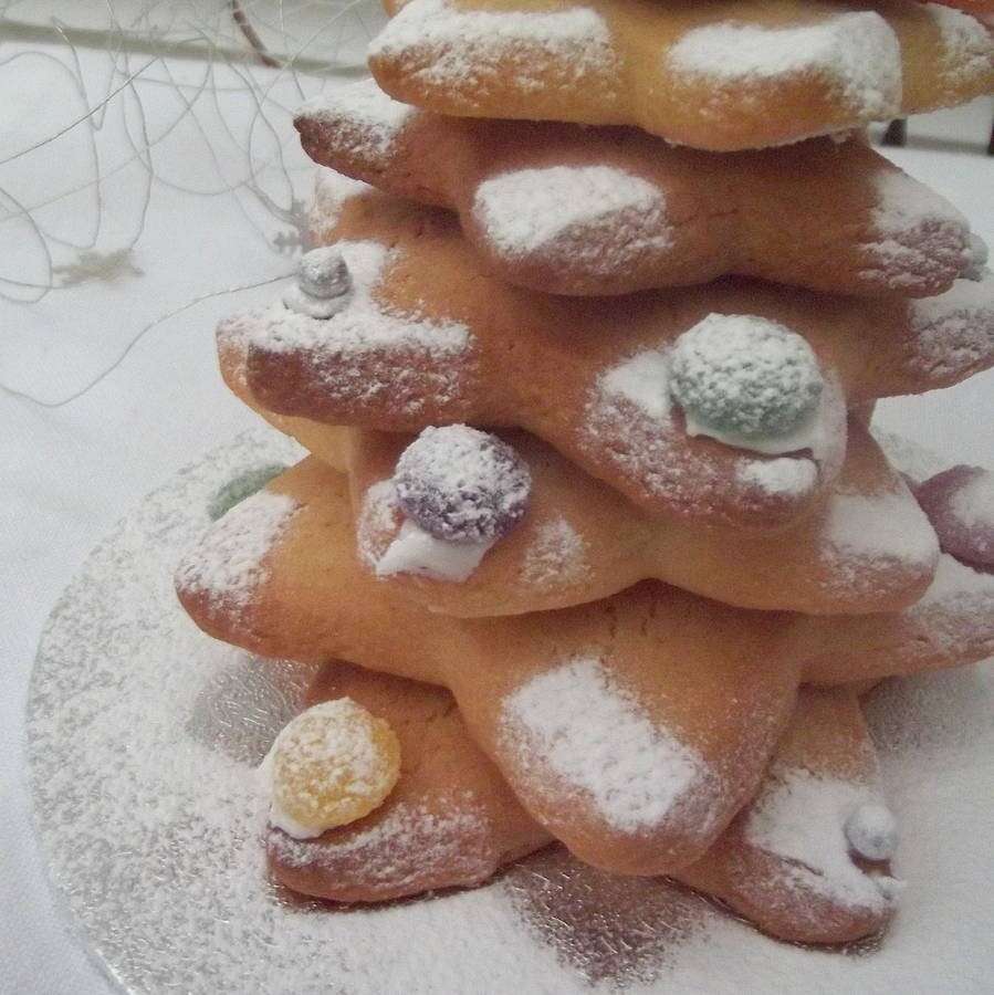 Alberello decorato con le caramelle