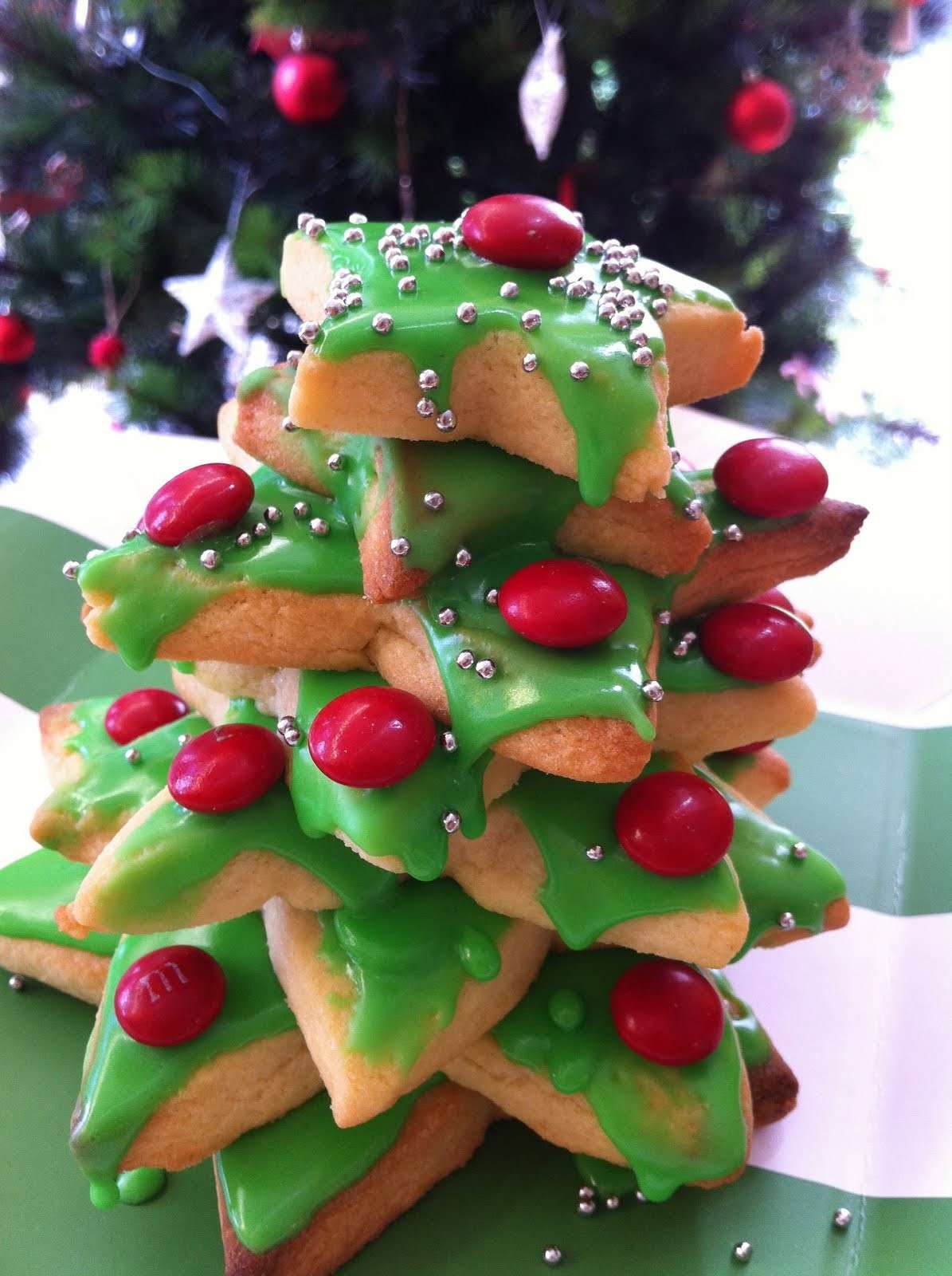 Biscotti con glassa colorata