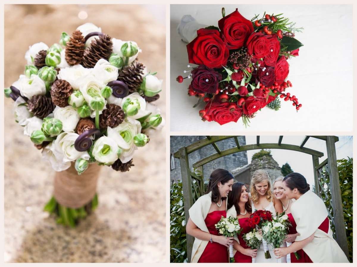 Bouquet sposa Natale, tante idee