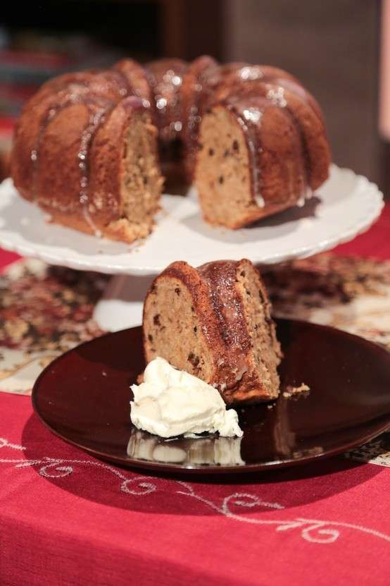 Ciambellone con cacao e liquore