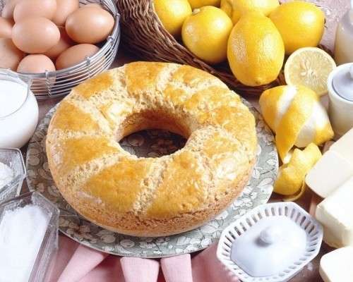 Ciambellone rustico al limone