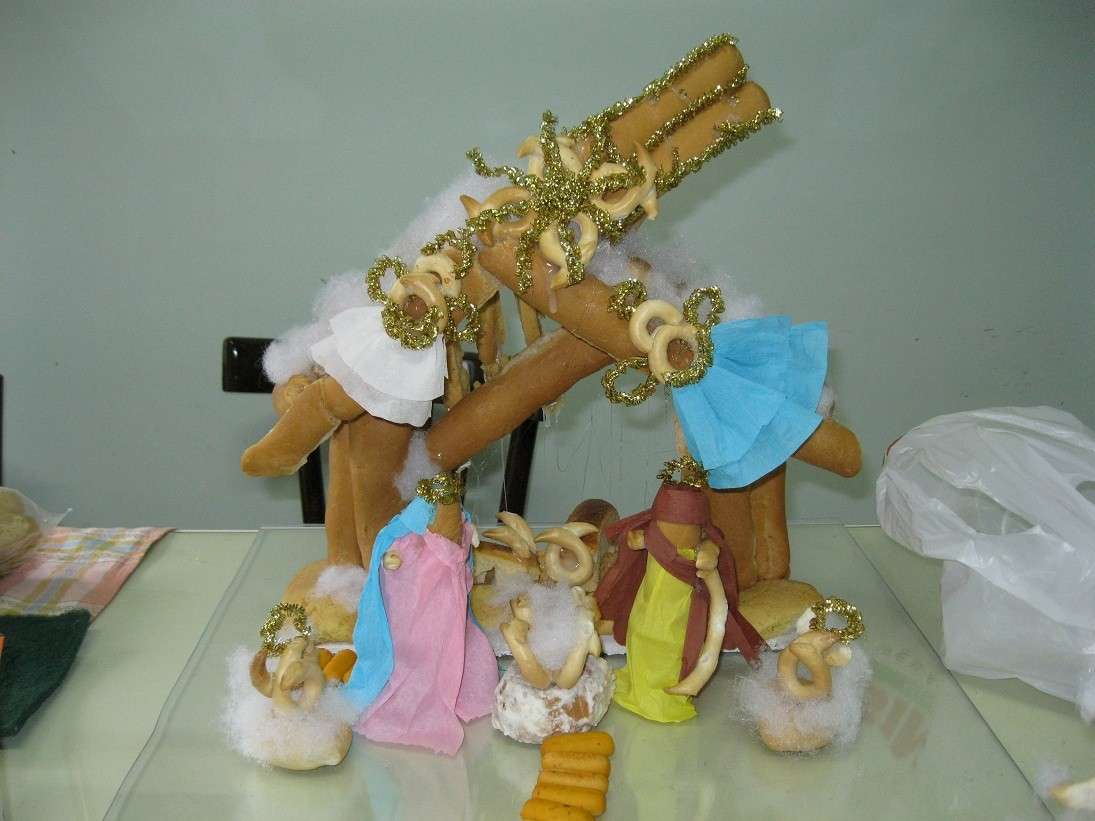 Presepe fai da te biscotti