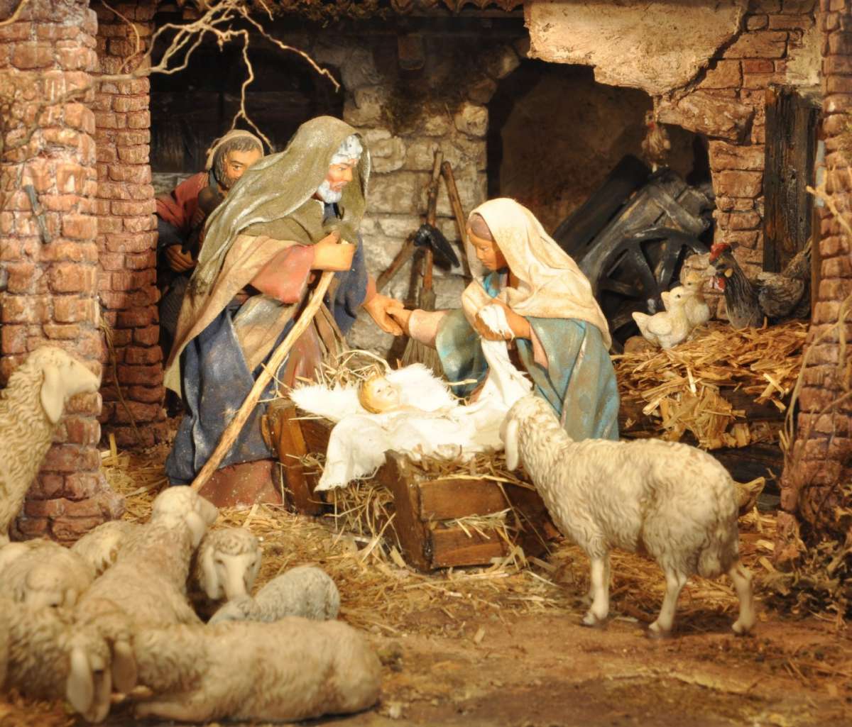 Presepe fai da te statuine