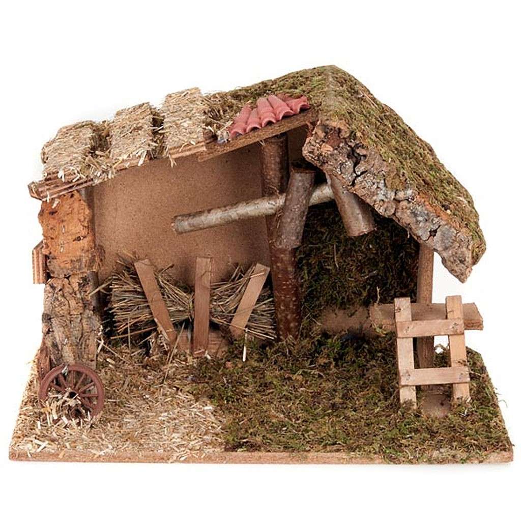 Presepe fai da te sughero