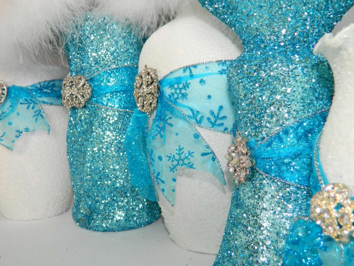 Sposarsi a Natale: addobbi glitter