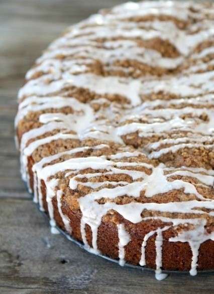 Torta di zucca con glassa alla vaniglia