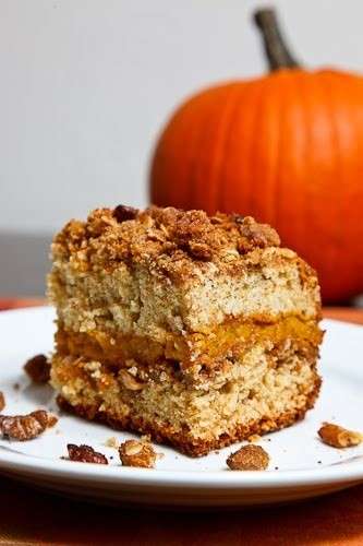 Torta di zucca con marmellata di zucca