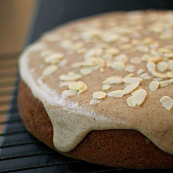 Torta di zucca con semi di zucca tostati