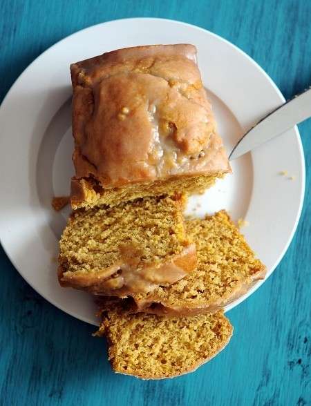 Torta di zucca e arancia