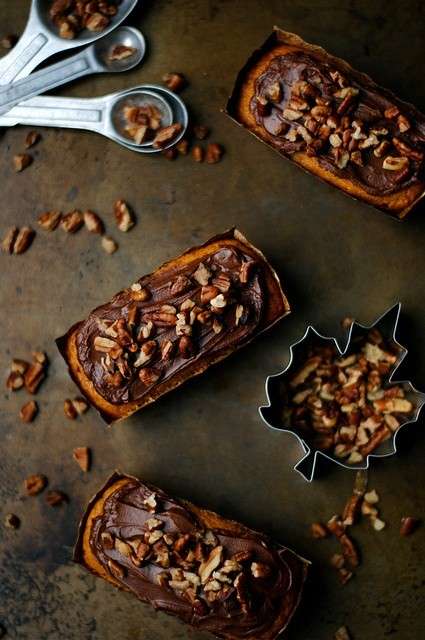 Torta di zucca e cioccolato