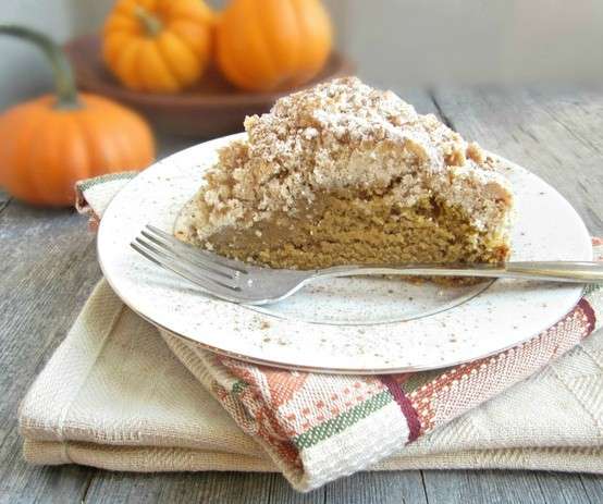 Torta di zucca e mele