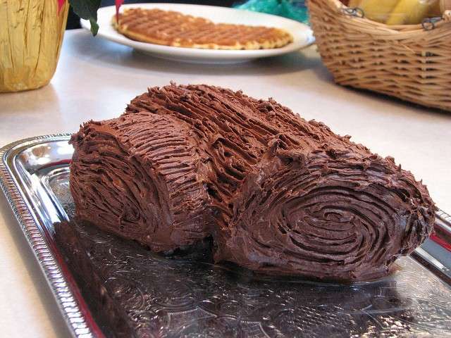 Tronchetto di cioccolato 10