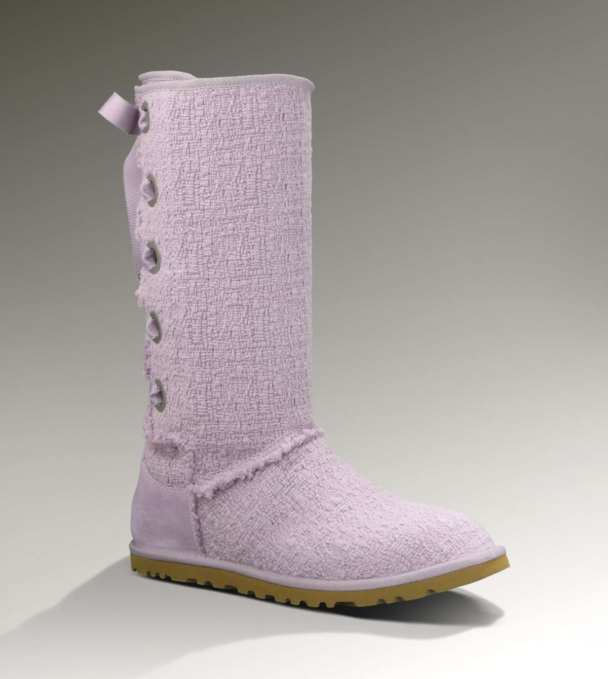 Ugg lilla con lacci