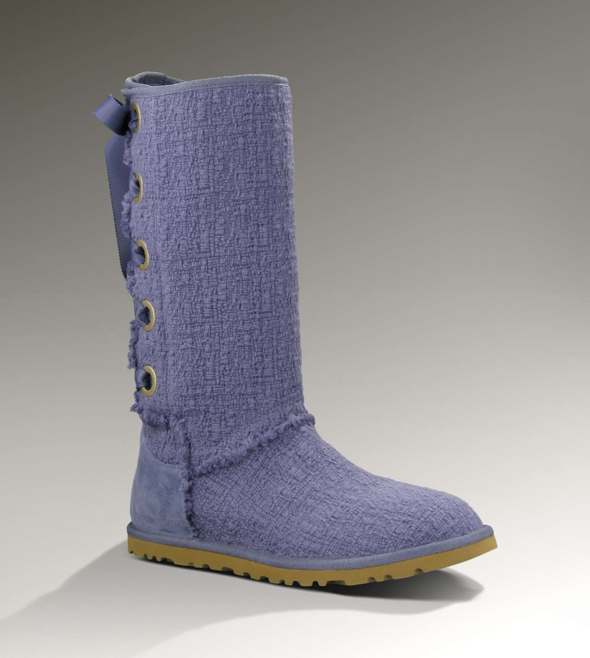 Ugg viola con lacci