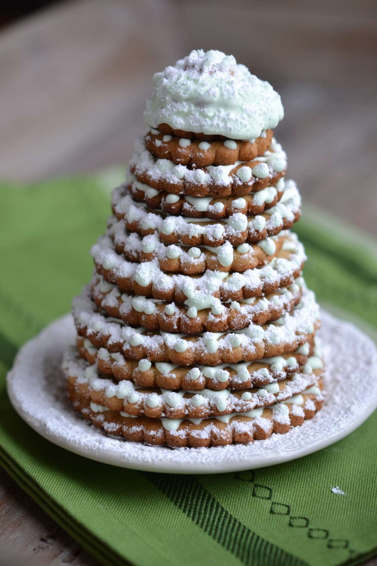 Una montagna di dolcezza questo albero bianco