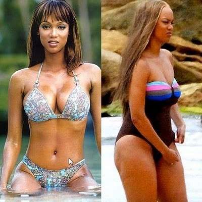 Vip ingrassate 2012: Tyra Banks curve