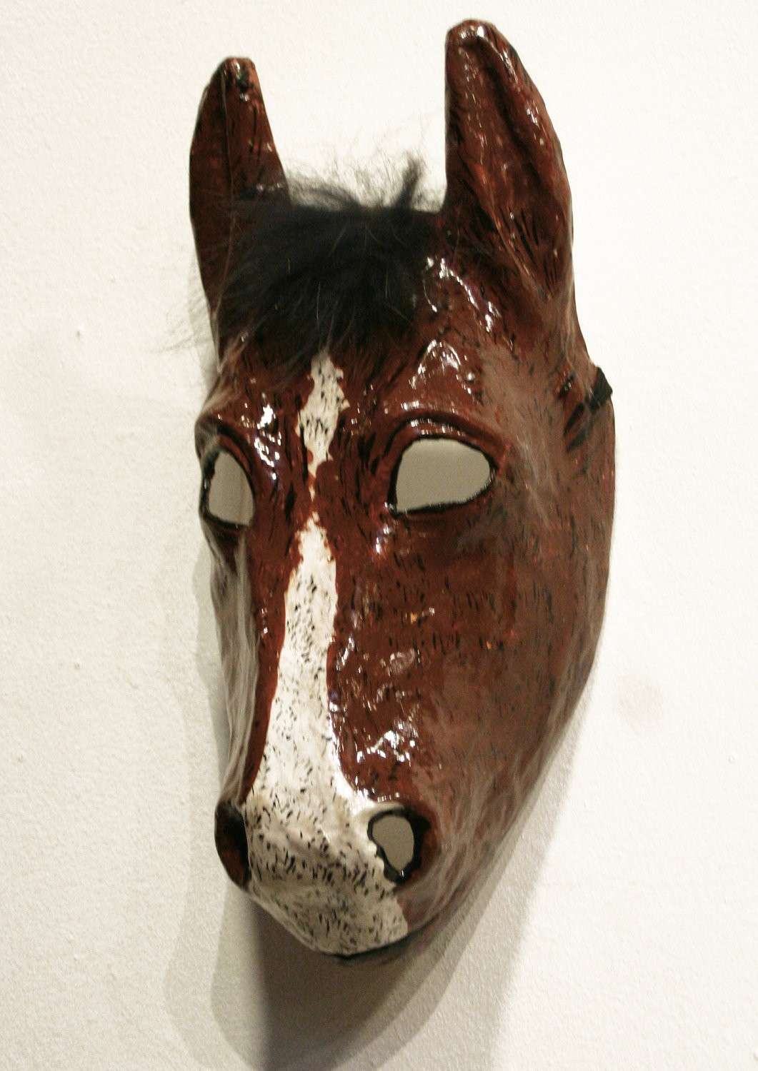 Cavallo in cartapesta per Carnevale