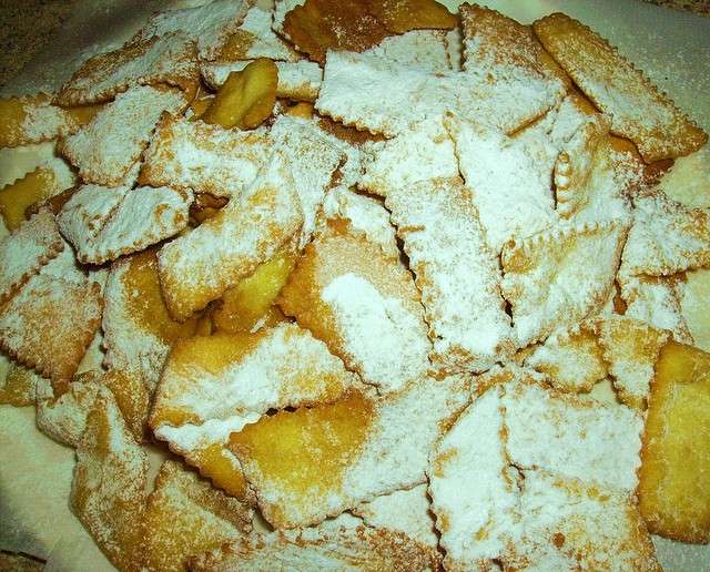 Chiacchiere al forno