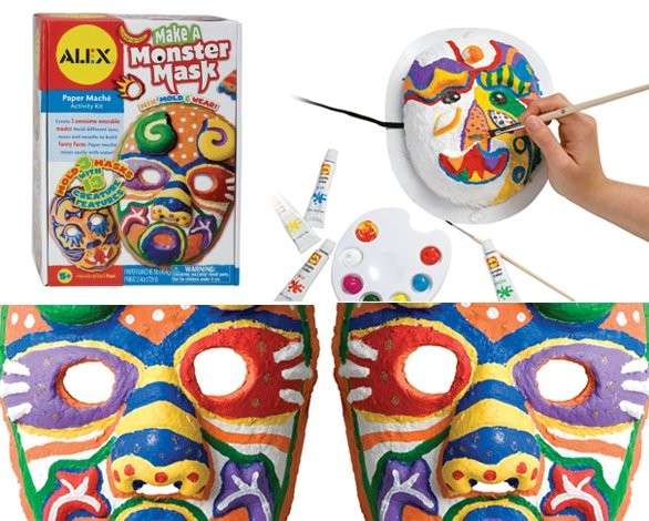 Gioco per bambini per creare le maschere