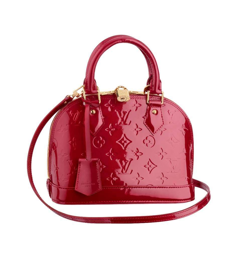 Handbag Alma BB rossa grande