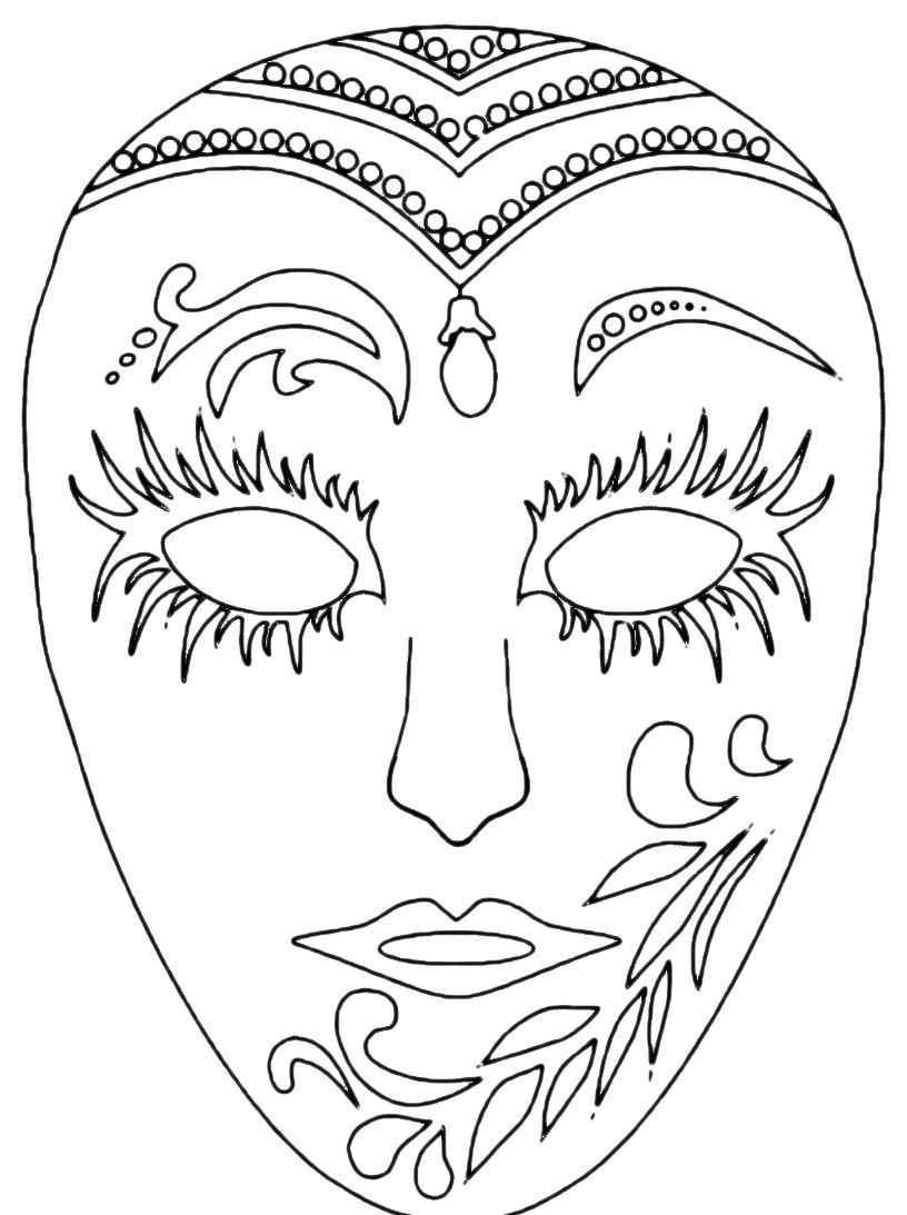 Maschera veneziana per Carnevale