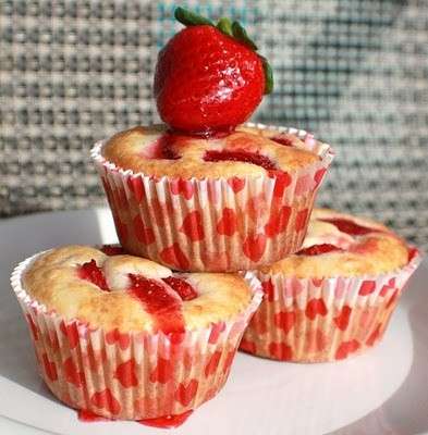 Muffin alle fragole