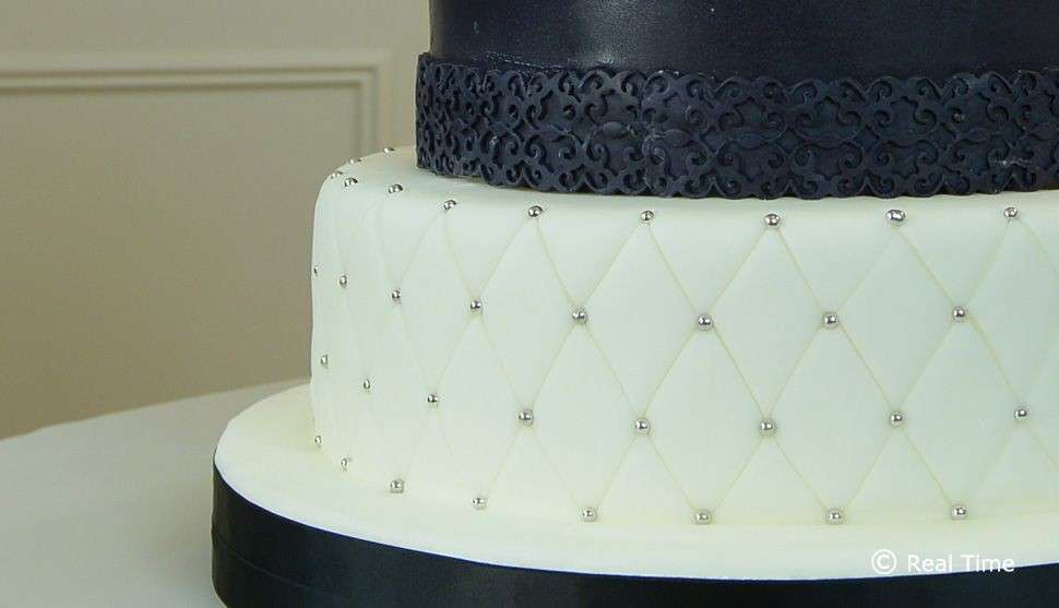 Particolare della torta serata di gala