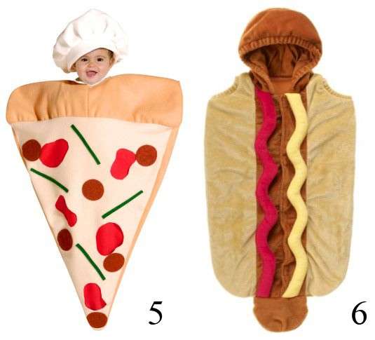 Pizza e hot-dog