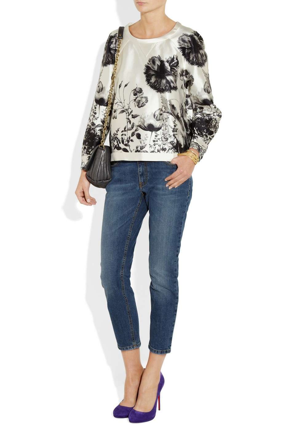Jeans stretti e clearance tacchi alti