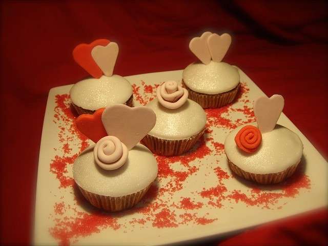 San Valentino: Muffin decorati