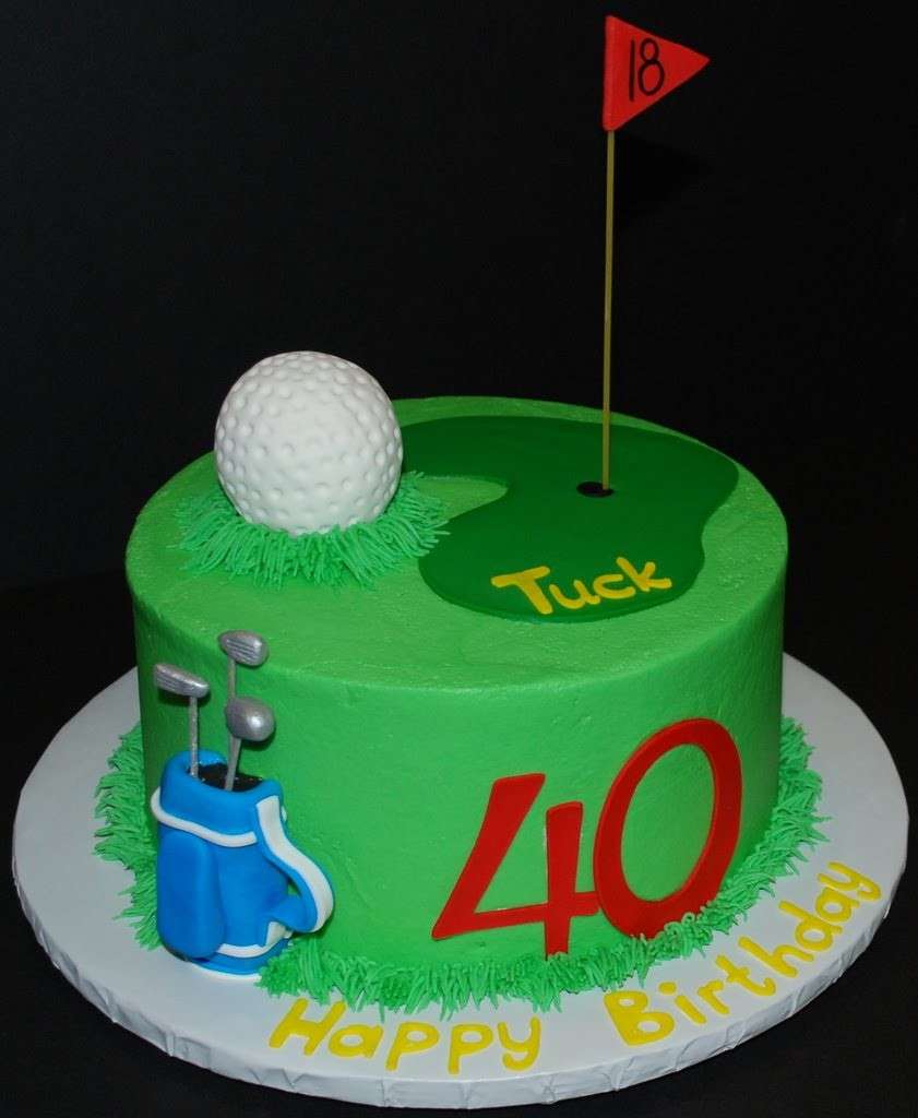 Torta campo da golf