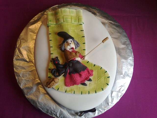 Torta della Befana, dettaglio