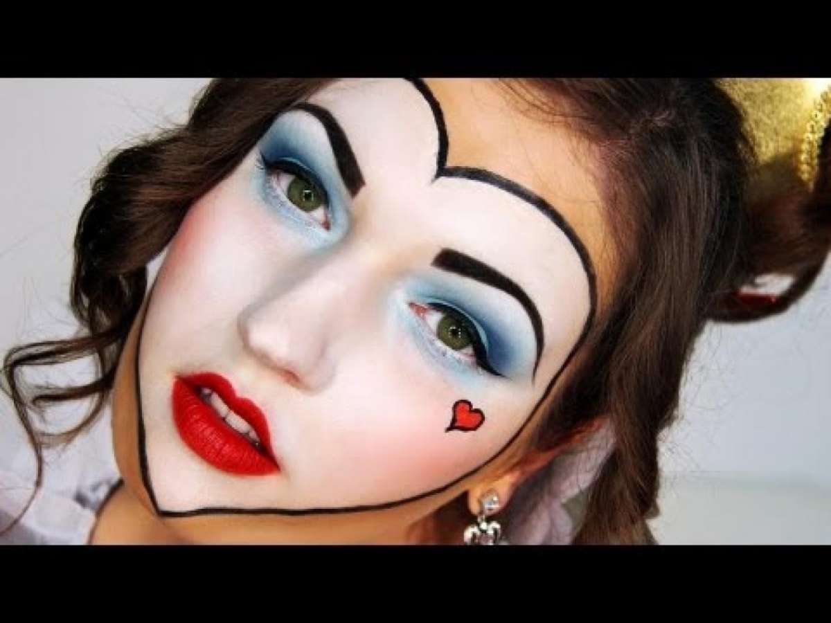 Trucco da Regina di cuori