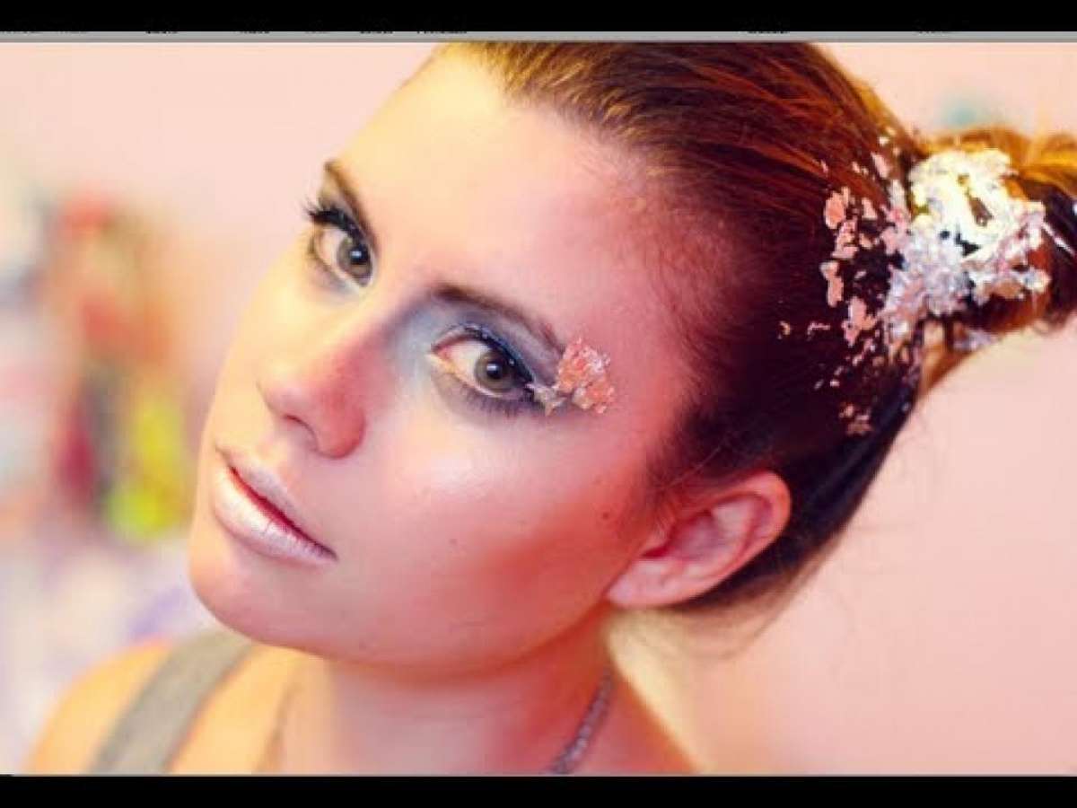 Trucco metallizzato